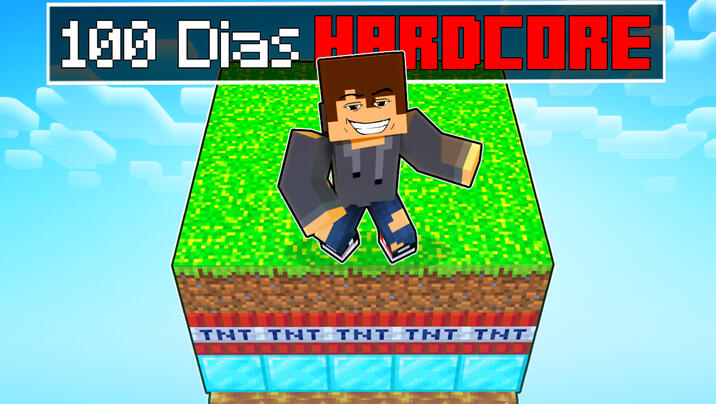 30 dias HARDCORE en un chunk
